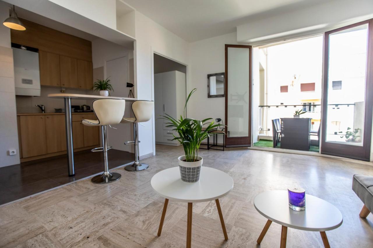 ++++ Renovated Cosy 50M2 Sunny Flat / Balcony / Close To Beach And To The Palais Des Festivals ++++ Κάννες Εξωτερικό φωτογραφία
